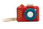 PlanToys My First Camera – Wooden Toy Camera with Kaleidoscope Lens for Kids