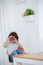 PlanToys My First Camera – Wooden Toy Camera with Kaleidoscope Lens for Kids - view 6