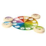 PlanToys My Mood Memo – Wooden Emotion Memory Matching Game with 24 Tiles and 12 Emotions for Kids - view 4