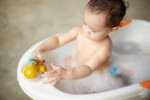 PlanToys Submarine – Wooden Bath Toy, Rubberwood Submarine for Toddlers, Ages 1+ - view 5