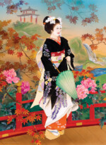 EuroGraphics Higasa by Haruyo Morita – 1000-Piece Jigsaw Puzzle, 19.25 x 26.5 Inches - view 3