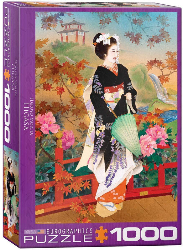 6000-0742.jpg EuroGraphics Higasa by Haruyo Morita – 1000-Piece Jigsaw Puzzle, 19.25 x 26.5 Inches