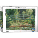 EuroGraphics The Japanese Footbridge by Claude Monet – 1000-Piece Jigsaw Puzzle, Recycled Board
