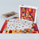 EuroGraphics Castle and Sun by Paul Klee – 1000-Piece Jigsaw Puzzle, 19.25 x 26.5 Inches - view 4