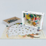 EuroGraphics Dominant Curve by Wassily Kandinsky – 1000-Piece Jigsaw Puzzle, 19.25 x 26.5 Inches - view 2