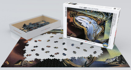EuroGraphics Soft Watch at Moment of First Explosion by Salvador Dali – 1000 Piece Puzzle, Recycled Board - view 2