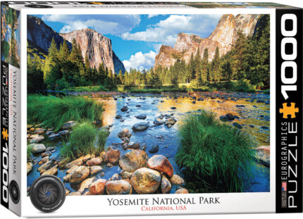 EuroGraphics Yosemite National Park Jigsaw Puzzle – Recycled Board and Vegetable-Based Ink, Finished Size 19.25 x 26.5 Inches
