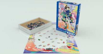 EuroGraphics Seika by Haruyo Morita – 1000-Piece Jigsaw Puzzle, 19.25 x 26.5 Inches, Recycled Board - view 2
