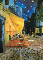 EuroGraphics Café Terrace at Night by Vincent van Gogh 1000-Piece Jigsaw Puzzle – Finished Size 19.25 x 26.5 Inches - view 4