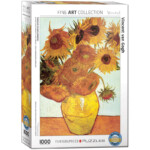 EuroGraphics Twelve Sunflowers by Vincent van Gogh – 1000-Piece Jigsaw Puzzle