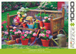 EuroGraphics Garden Bench – 1000-Piece Jigsaw Puzzle, 19.25 x 26.5 Inches, Recycled Board - view 4