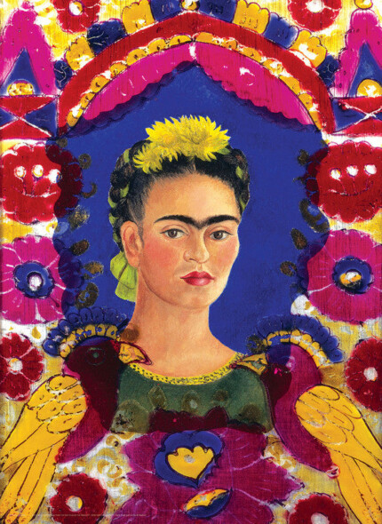 EuroGraphics Self Portrait Frame by Frida Kahlo – 1000-Piece Jigsaw Puzzle - view 2