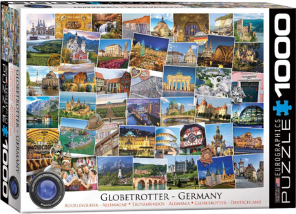 EuroGraphics Globetrotter Germany – 1000-Piece Jigsaw Puzzle, 19.25 x 26.5 Inches