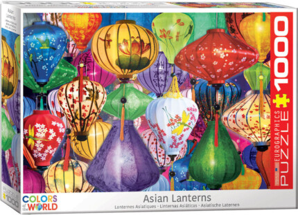 EuroGraphics Asian Lanterns – 1000-Piece Jigsaw Puzzle, 19.25 x 26.5 Inches - view 2