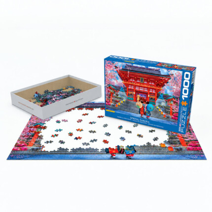 EuroGraphics Asia House by David McLean – 1000-Piece Jigsaw Puzzle, 19.25 x 26.5 Inches - view 2