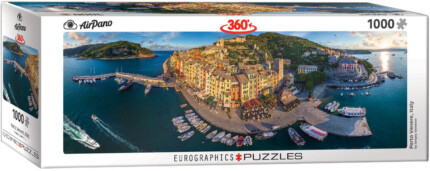 EuroGraphics Porto Venere, Italy Panoramic – 1000-Piece Jigsaw Puzzle, 13 x 39 Inches
