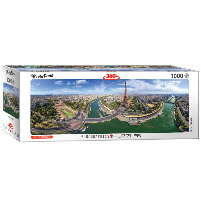6010-5373.jpg EuroGraphics Paris, France Panoramic – 1000-Piece Jigsaw Puzzle, 13 x 39 Inches, Recycled Board