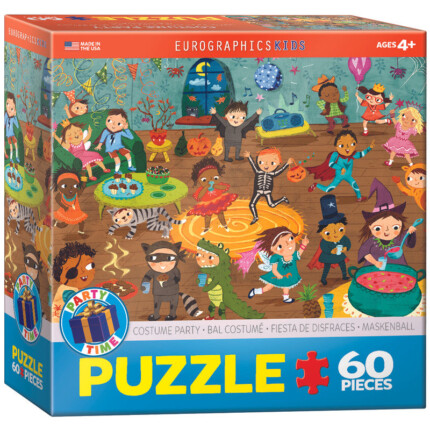 EuroGraphics Costume Party – 60-Piece Jigsaw Puzzle, Recycled Board for Kids - view 2