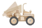 PlanToys Dump Truck – Wooden Toy Vehicle with Working Dump Bed and Lever for Kids - view 3