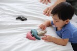 PlanToys Sea Life Set – 4 Wooden Marine Animals: Dolphin, Orca, Whale and Shark, Rubberwood Toy for Toddlers - view 3