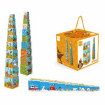 Scratch Europe Animals of the World – 10 Piece Jumbo Stacking Tower with Cubes for Toddlers - view 6