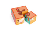 Scratch Europe Puzzle Farm – Cube Puzzle with 4 Cardboard Blocks and 6 Farm Animals, Ages 18 Months+ - view 4