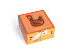 Scratch Europe Puzzle Farm – Cube Puzzle with 4 Cardboard Blocks and 6 Farm Animals, Ages 18 Months+ - view 5