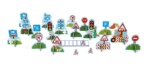 Scratch Europe Traffic Signs Mix+Play – Durable Cardboard Traffic Play Set with Traffic Lights and Signs for Kids - view 3