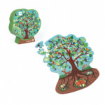 Scratch Europe Bird Tree Contour Puzzle 59 Pcs – Jigsaw Puzzle, FSC Cardboard, Soy-Based Ink, Ages 4+ - view 2