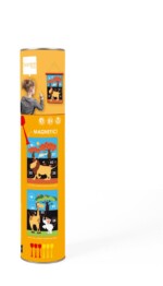 Scratch Europe Magnetic Darts Medium Safari – Double-Sided Magnetic Dart Board Game for Kids - view 6