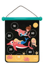 Scratch Europe Magnetic Darts Mermaid – Medium Magnetic Dart Board Game with Safe Plastic Darts for Kids - view 6