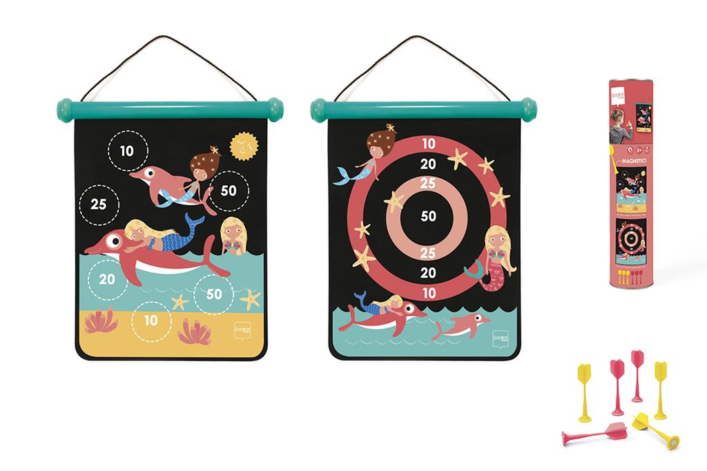 6182035_7432313e-70a0-4285-aa56-649baf0a7bc7.jpg Scratch Europe Magnetic Darts Mermaid – Medium Magnetic Dart Board Game with Safe Plastic Darts for Kids