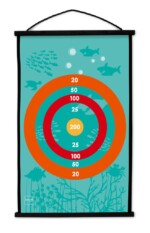 Scratch Europe Start to Dart Coral Reef – Indoor and Outdoor Darts Game with 6 Darts and Plastic Canvas for Kids - view 6