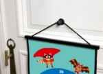 Scratch Europe Start to Dart Super Heroes – Indoor and Outdoor Darts Game with 6 Darts and Plastic Canvas for Kids - view 2