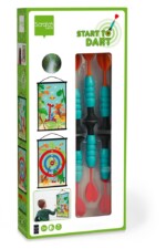 Scratch Europe Start to Dart Dino World – Indoor and Outdoor Darts Game with 6 Darts and Plastic Canvas for Kids - view 6