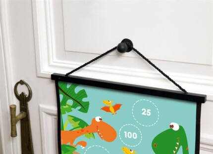 Scratch Europe Start to Dart Dino World – Indoor and Outdoor Darts Game with 6 Darts and Plastic Canvas for Kids - view 2