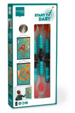 Scratch Europe Start to Dart Space – Indoor and Outdoor Darts Game with 6 Darts and Plastic Canvas for Kids - view 5