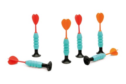 Scratch Europe Start to Dart Space – Indoor and Outdoor Darts Game with 6 Darts and Plastic Canvas for Kids - view 2