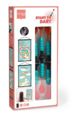 Scratch Europe Start to Dart Unicorn – Indoor and Outdoor Darts Game with 6 Darts and Plastic Canvas for Kids - view 2