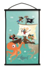 Scratch Europe Start to Dart Pirate – Indoor and Outdoor Darts Game with 6 Darts and Plastic Canvas for Kids - view 4