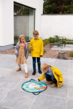 Scratch Europe Dino Disker Game – Magnetic Silicone Disk Throwing Game with Round Board and 3 Disks, Ages 3+ - view 6