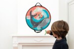 Scratch Europe Surfer Disker Game – Magnetic Silicone Disk Throwing Game with Round Board and 3 Disks, Ages 3+ - view 5