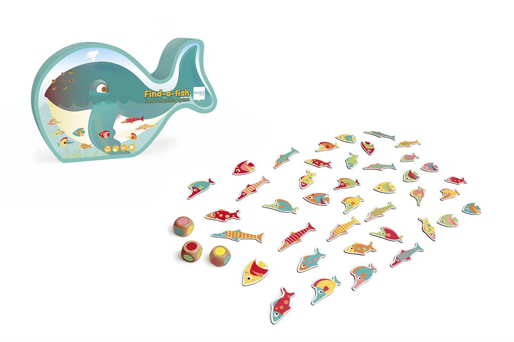 6182205.jpg Scratch Europe Find-A-Fish Colour Matching Game – Dice Game for Learning Colours for Kids