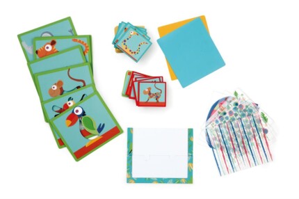 Scratch Europe Pyjama Party – Solo Visual Perception Game with 40 Challenges and 4 Levels for Kids Ages 4+