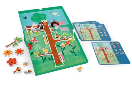 Scratch Europe Farm Fun Magnetic Game – Recreate Countryside Scenes with 20 Task Cards and 2 Levels for Kids