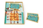 Scratch Europe Pirate Maze Magnetic Game – Build Paths Between Pirates with 20 Challenges and 2 Levels, Ages 5+