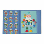 Scratch Europe Colours & Shapes Robot – Magnetic Book Game with 12 Examples to Recreate for Kids, Ages 4+ - view 2