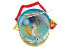 Scratch Europe Metal Drum Jungle – Jungle-Themed Drum for Toddlers with Carry Strap and Jumping Balls - view 2