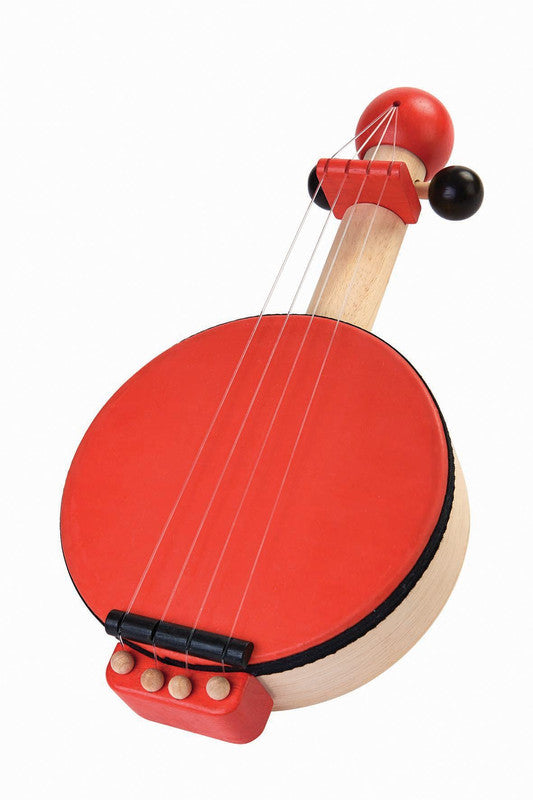 6411.jpg PlanToys Banjo – Wooden Musical Toy, Rubberwood Strummable Instrument for Kids, Ages 3+