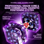 QiYi M PRO 4×4 V2 Magnetic Speedcube – Ball-Core Technology with UV-Coated Finish - view 10